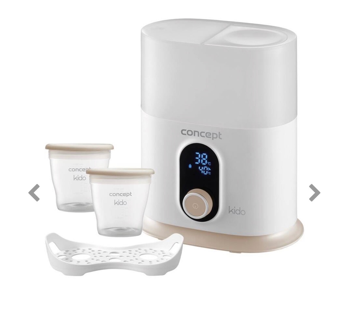 Ohrievač fľašiek Concept OL4010 3v1 double KIDO