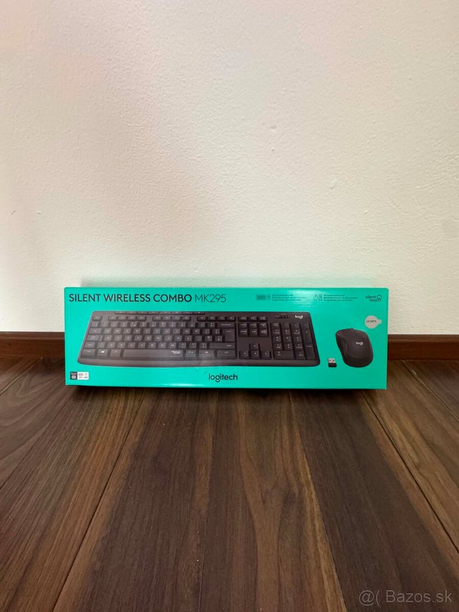 Logitech MK295 Silent Wireless Combo bezdrôtový set klávesni
