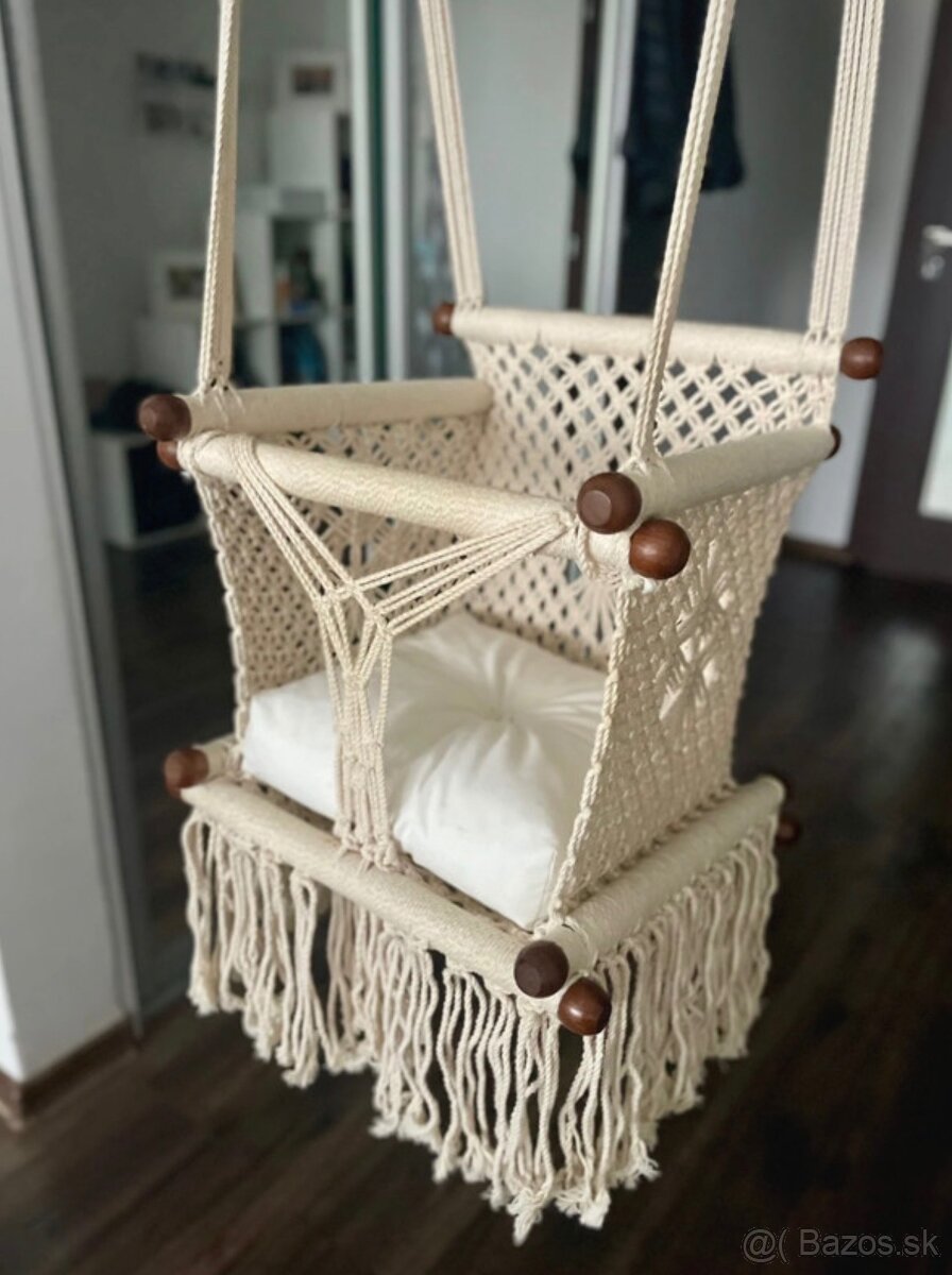 MACRAMÉ hojdačka MilkLAB