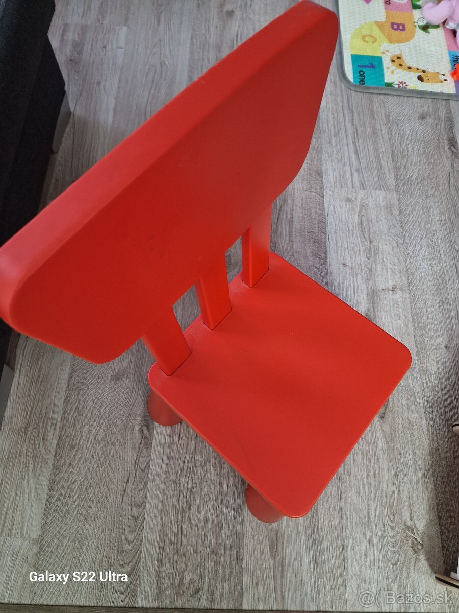 IKEA Detska stolička zo stolom