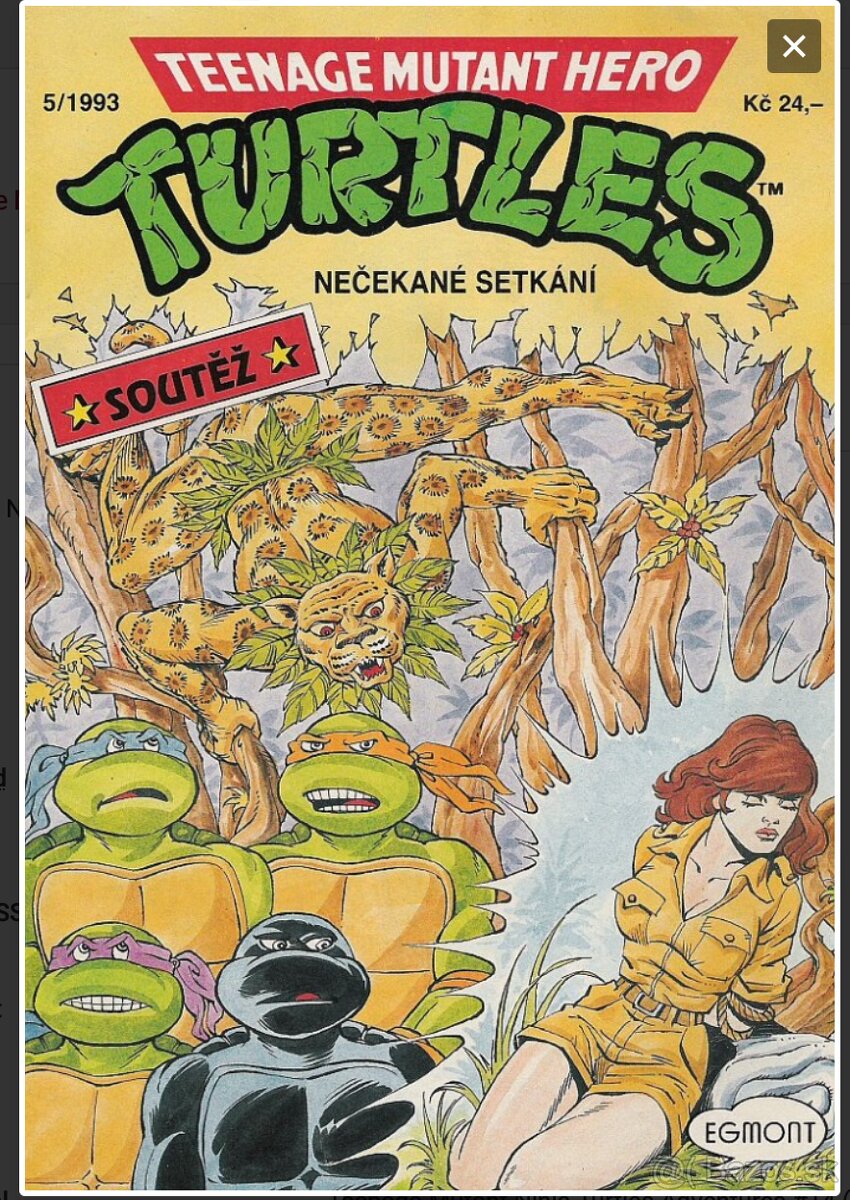 KUPIM - Teenage Mutant Hero Turtles - 1993 - v slovencine
