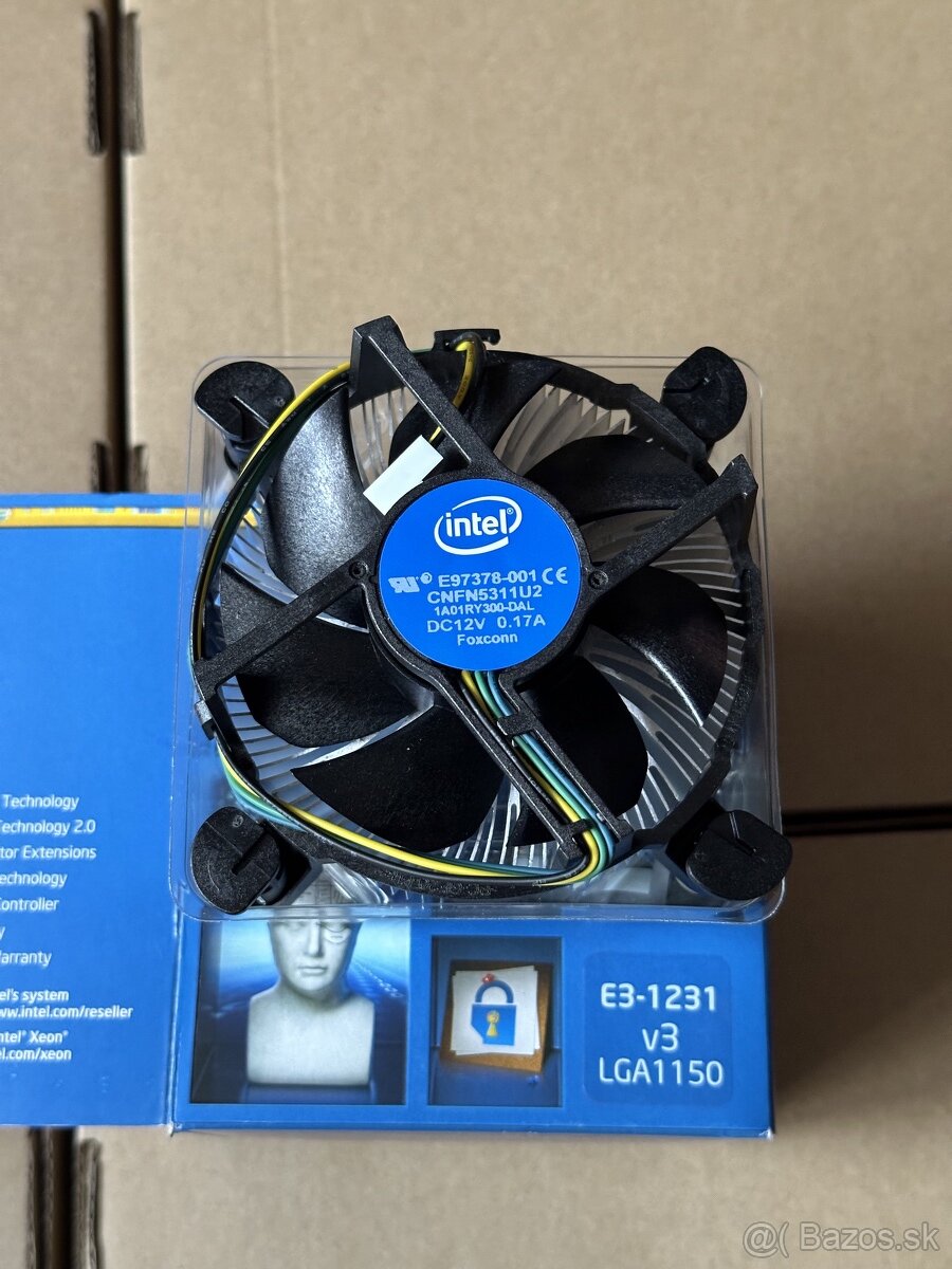 Chladič Intel LGA 1150 medený core