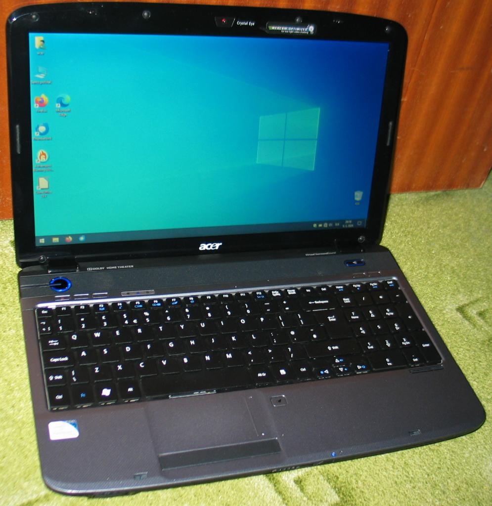 Acer Aspire 5738Z, Pentium T4300, 4GB RAM, 128GB SSD, W10