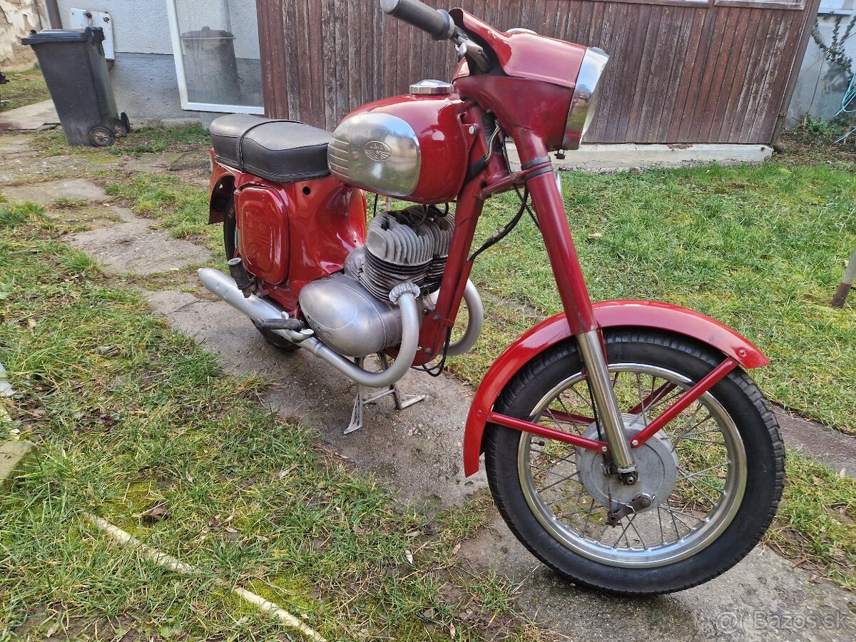 Jawa 350 typ 360 STK 2029 BIELE SPZ rv 67