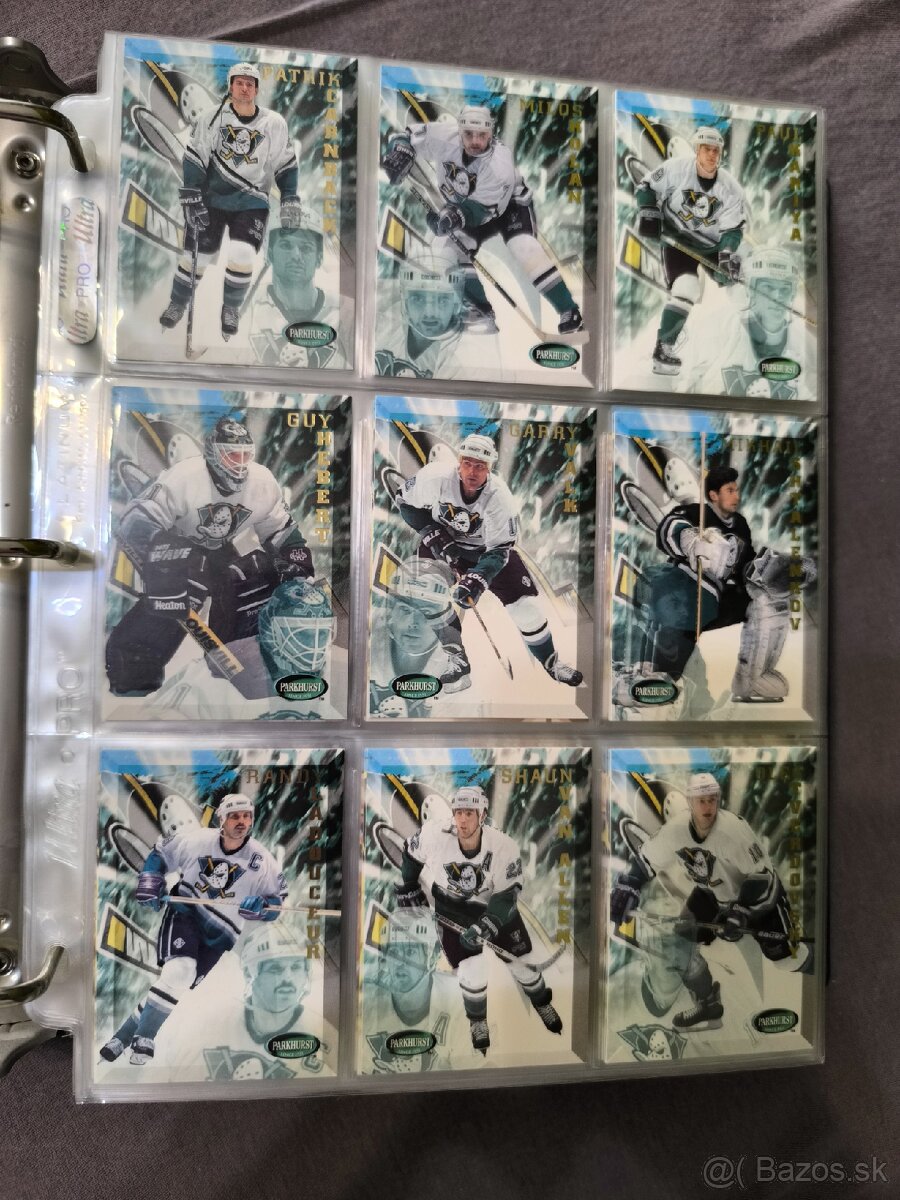 Hokejové kartičky - Parkhurst international 1995 (1-270)