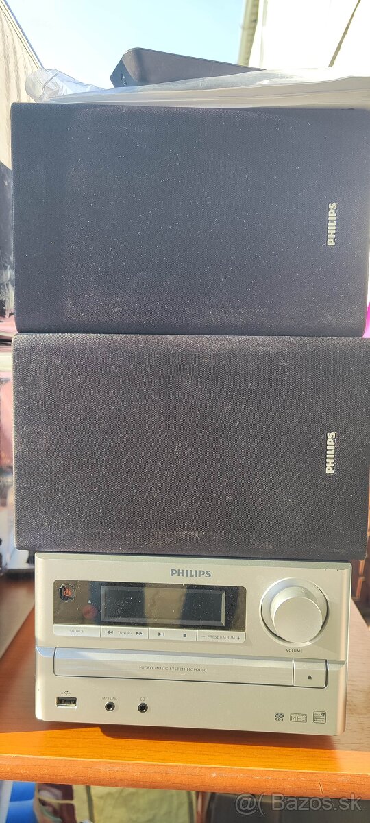 Mini veža Philips (rádio, cd, usb)