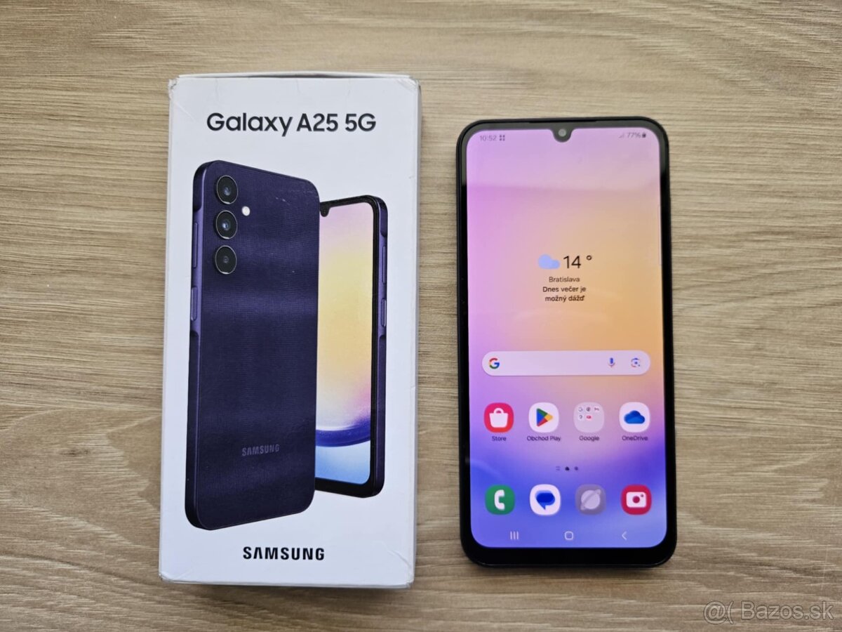 Samsung Galaxy A25 5G 6GB/128GB cierny,top,zaruka