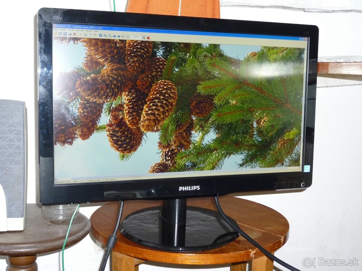 Predám LED monitor Philips 200V - 49,5 cm Full HD