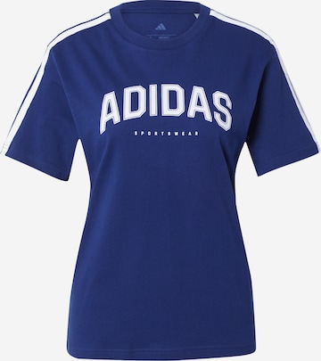 Adidas sportswear tmavomodré funkčné tričko