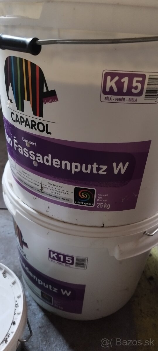 Fasádna farba biela