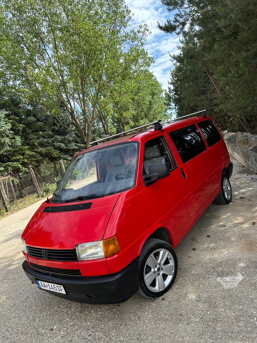 Vw Transporter T4 2,4Diesel Top stav bez hrdze,7Miestne