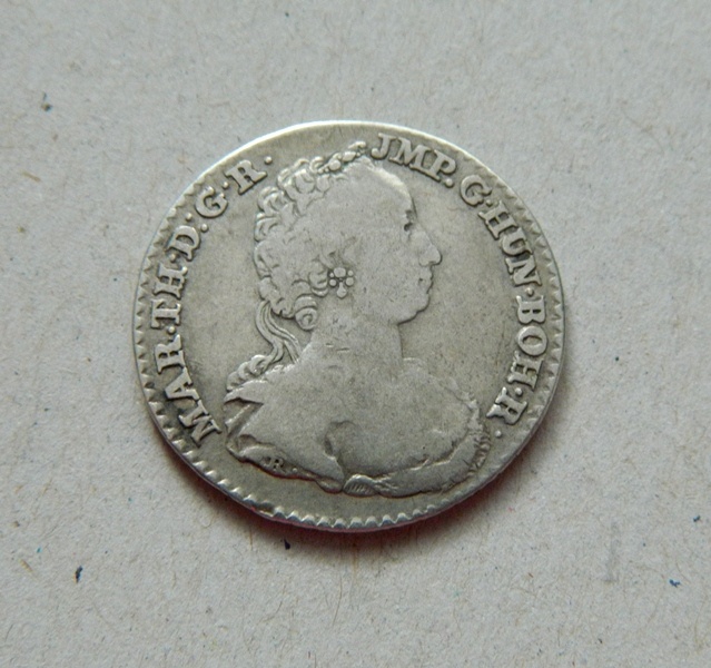 Predám 1/4 dukaton 1751 Antwerpy Mária Terézia