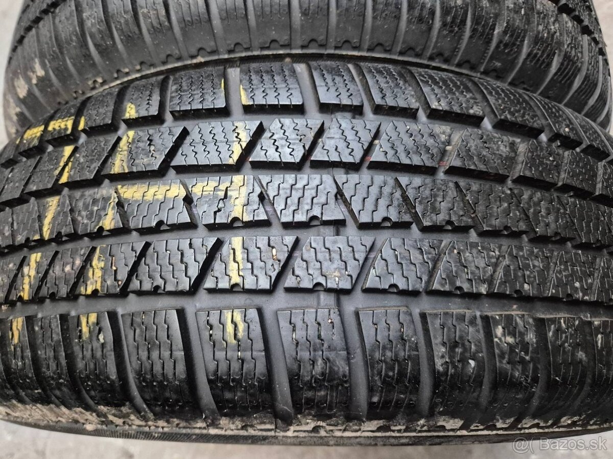 215/65 R16 zimné 4 ks CONTINENTAL dezén 8,1-6,4 mm