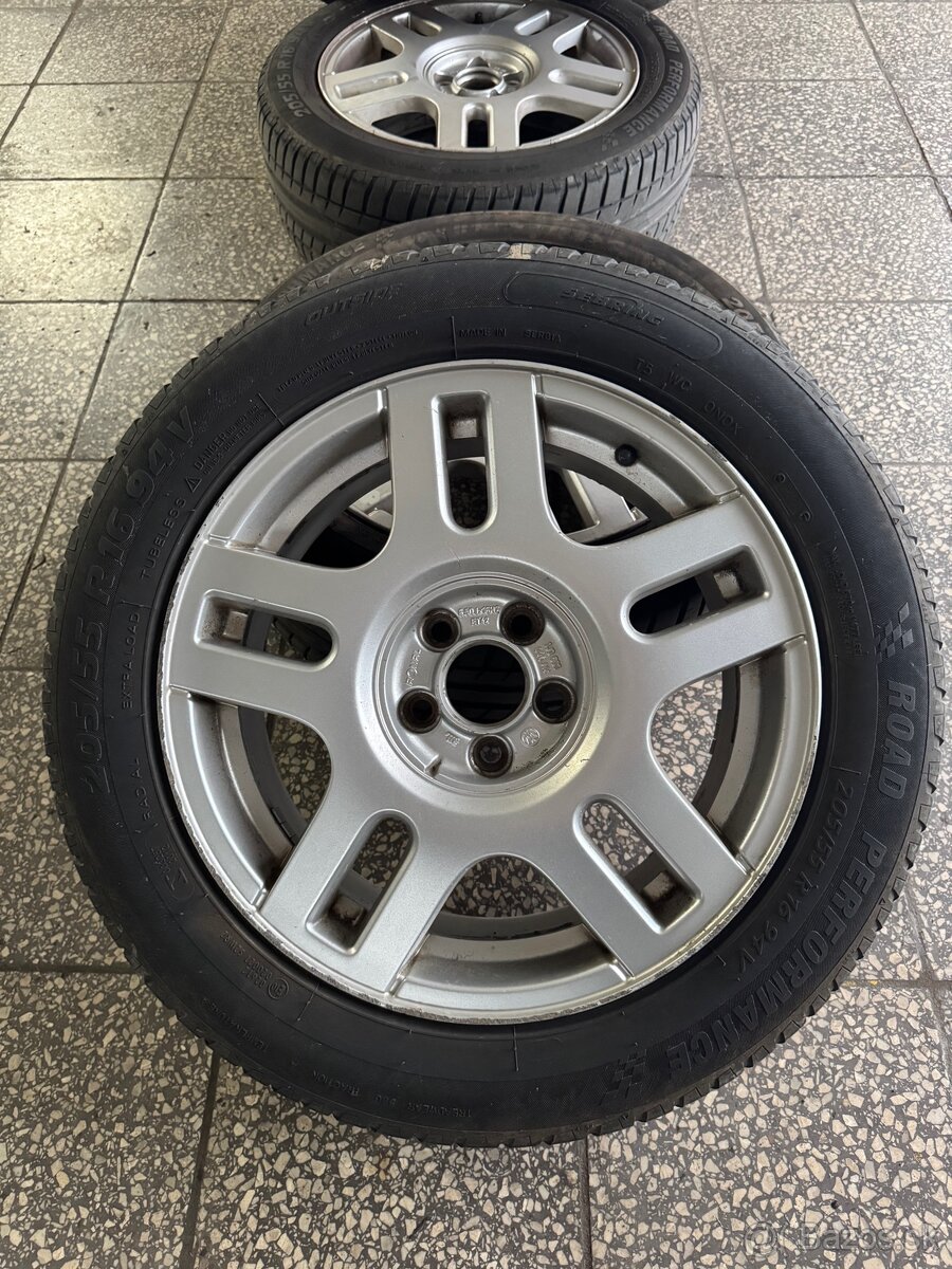 Predám elektróny a pneumatiky 5x100 R16 205/55