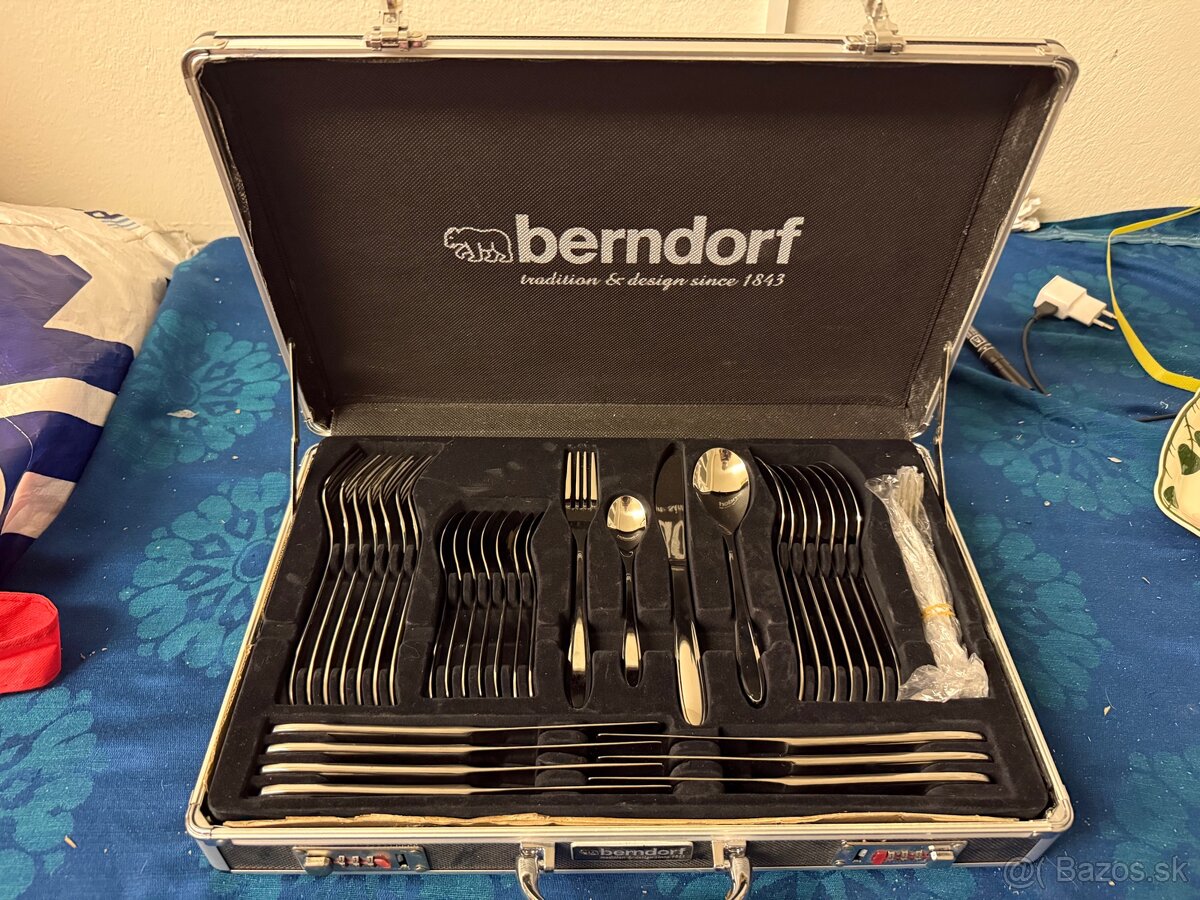Berndorf strieborny pribor v kufriku