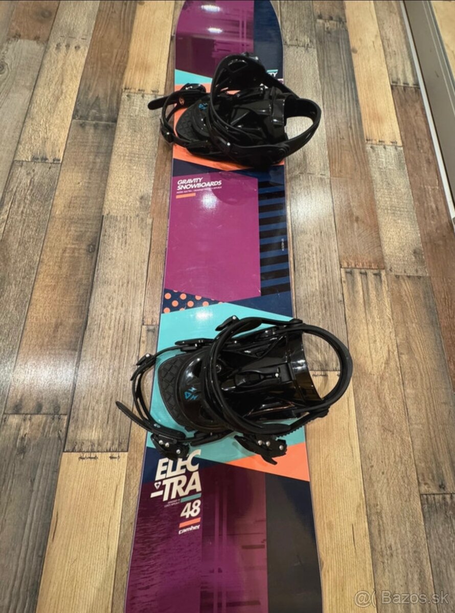 Gravity Electra snowboard komplet