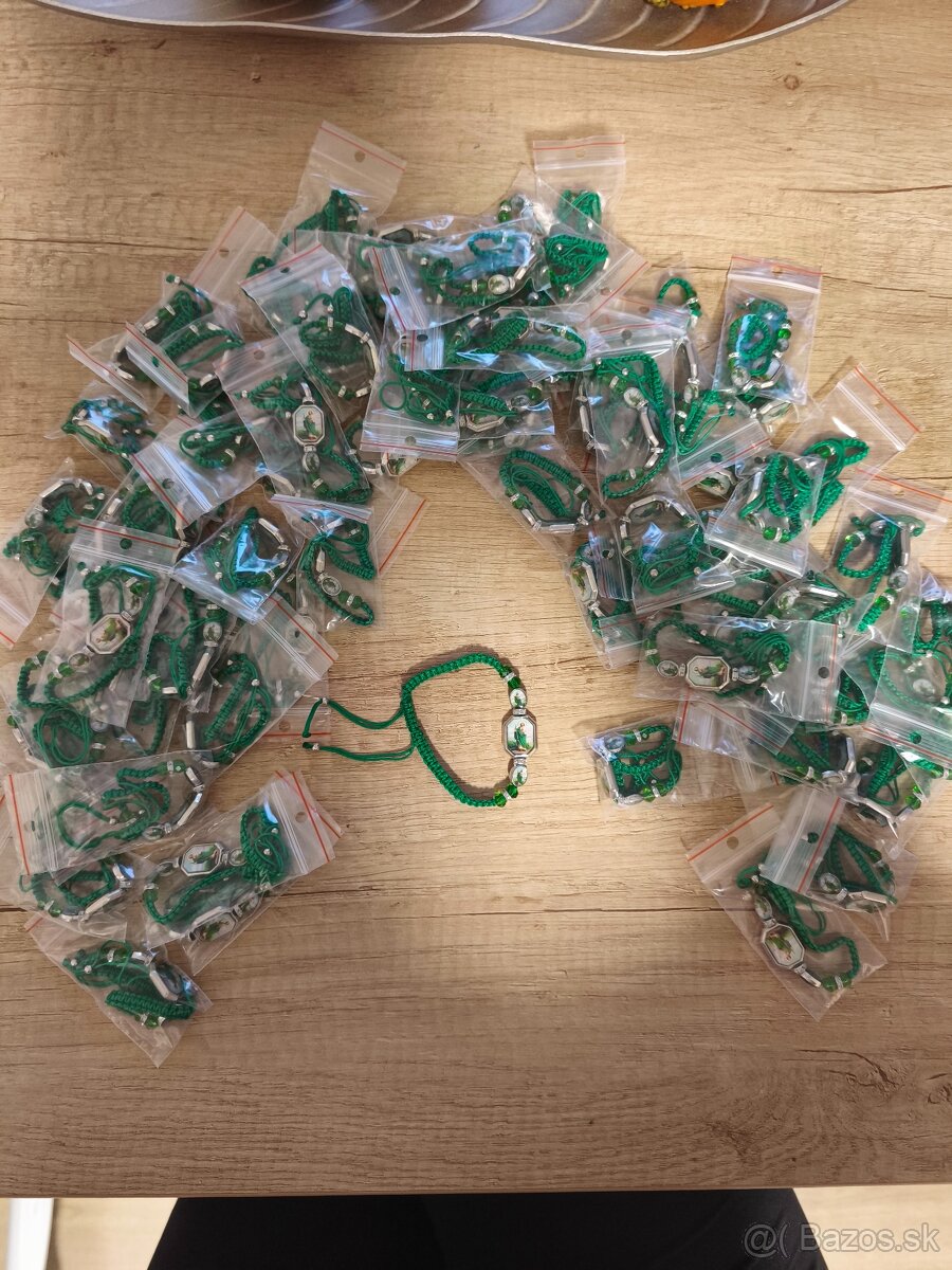 Náramok zelený Svātý Júda Tadeáš