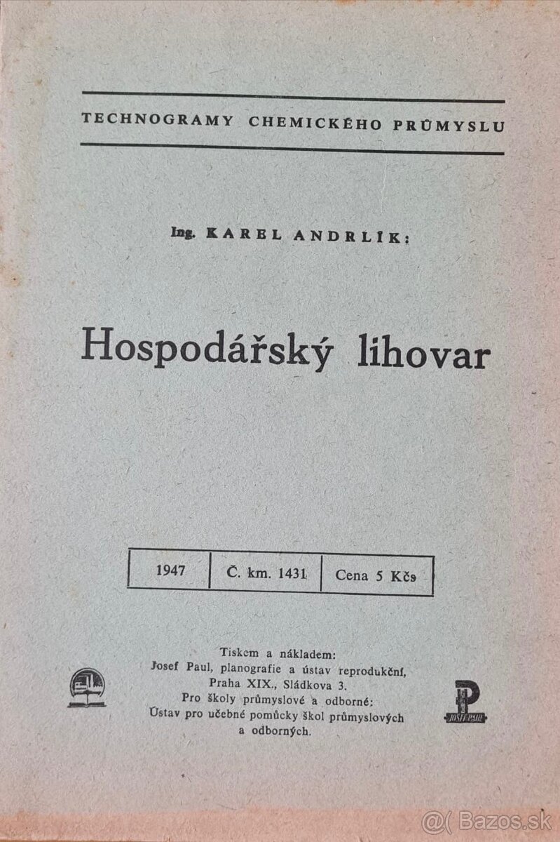 Hospodářský lihovar