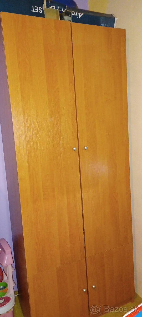 Šatníková skriňa detská
