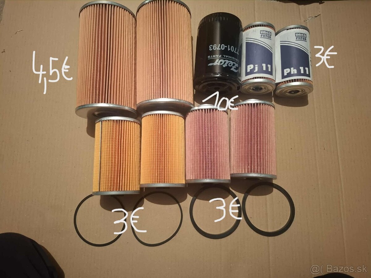 Predam filtre Zetor UNC UN