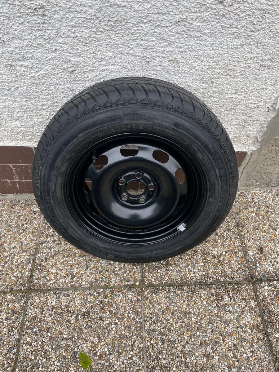 Rezervné koleso 195/65 R15, disk 5x100 zo Škoda Octavia I