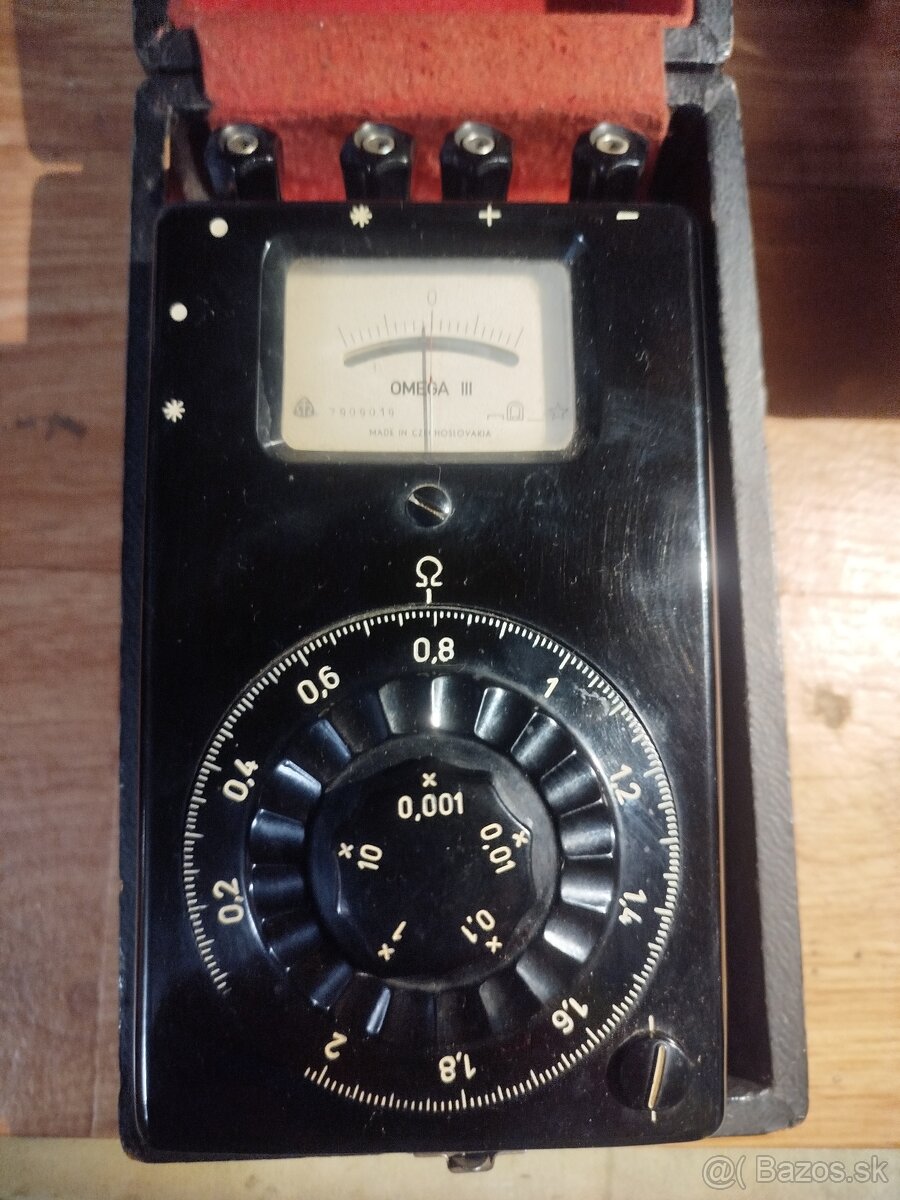 Meracie prístroje DU10, PU500, OmegaIII