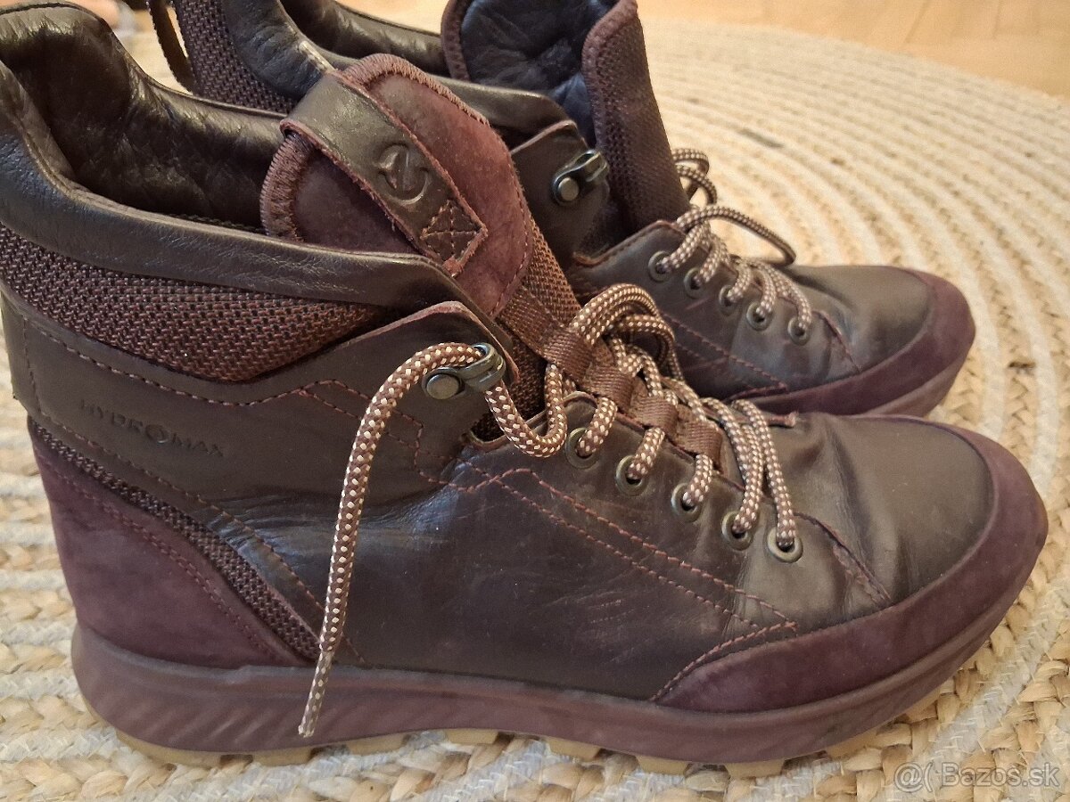 Ecco damske kozene topanky, velkost 40, membrana Hydromax
