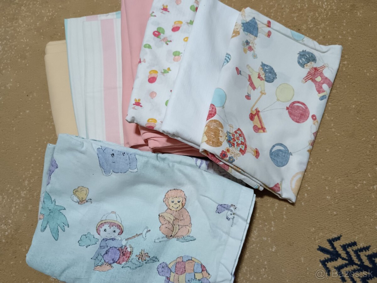Obliečky na perinky do detskej postieľky