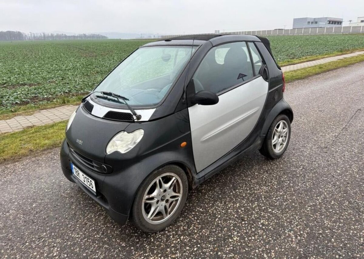 Smart Fortwo 0,6i plně pojízdné el.střecha benzín