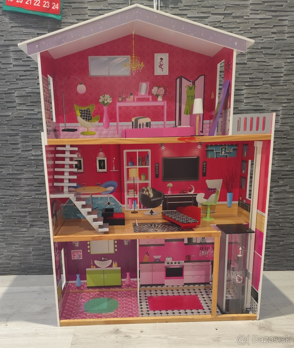 PREDAM DREVENY BARBI DOMČEK