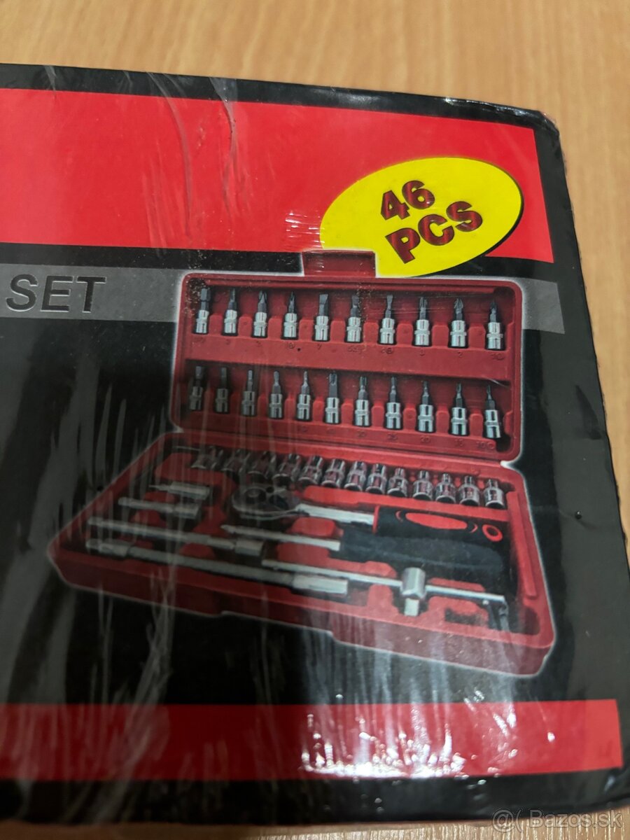 Sada gola nástrčných kľúčov 46 ks – nová