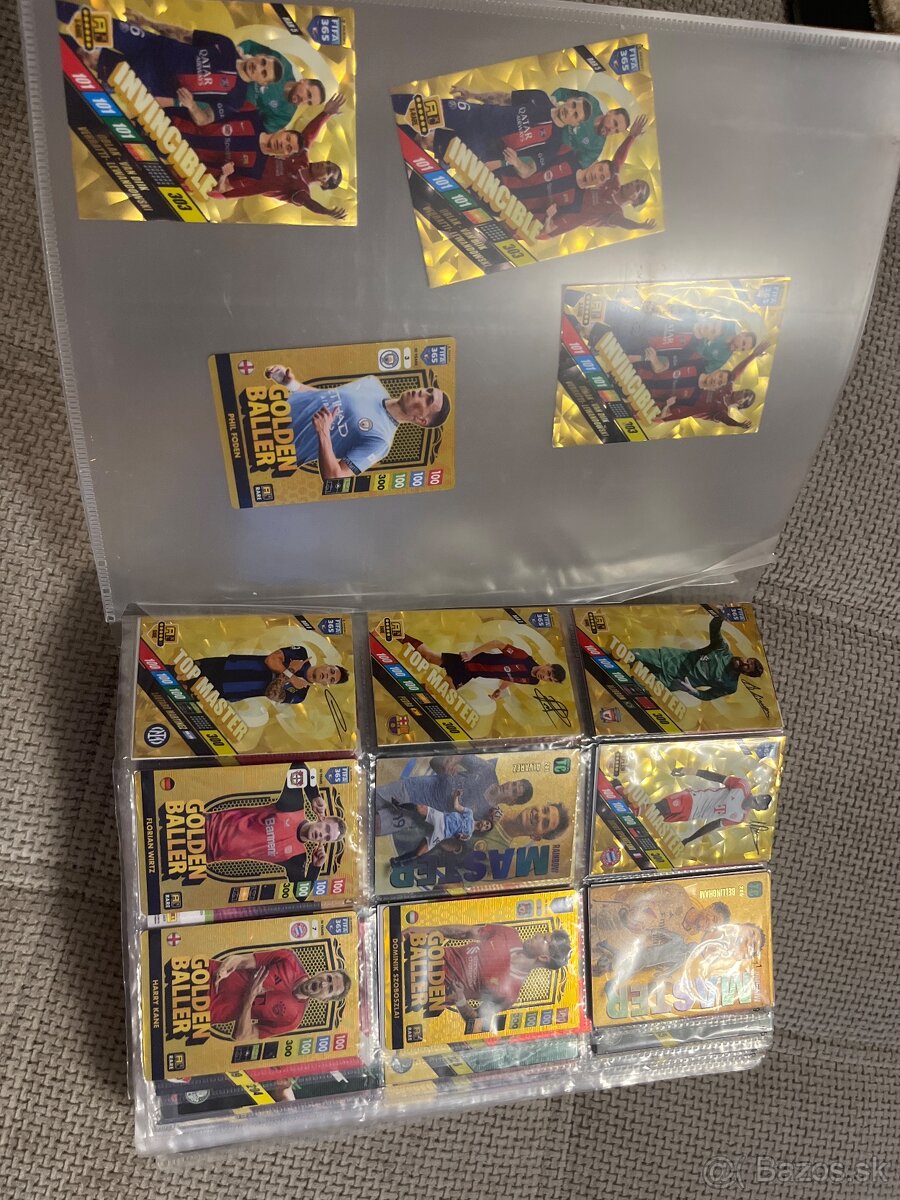 Predám futbalové kartičky