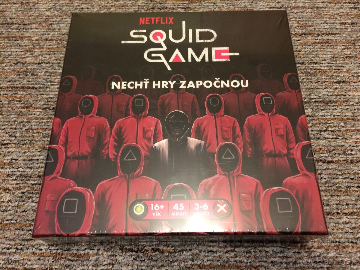 Squid Game spoločenská hra