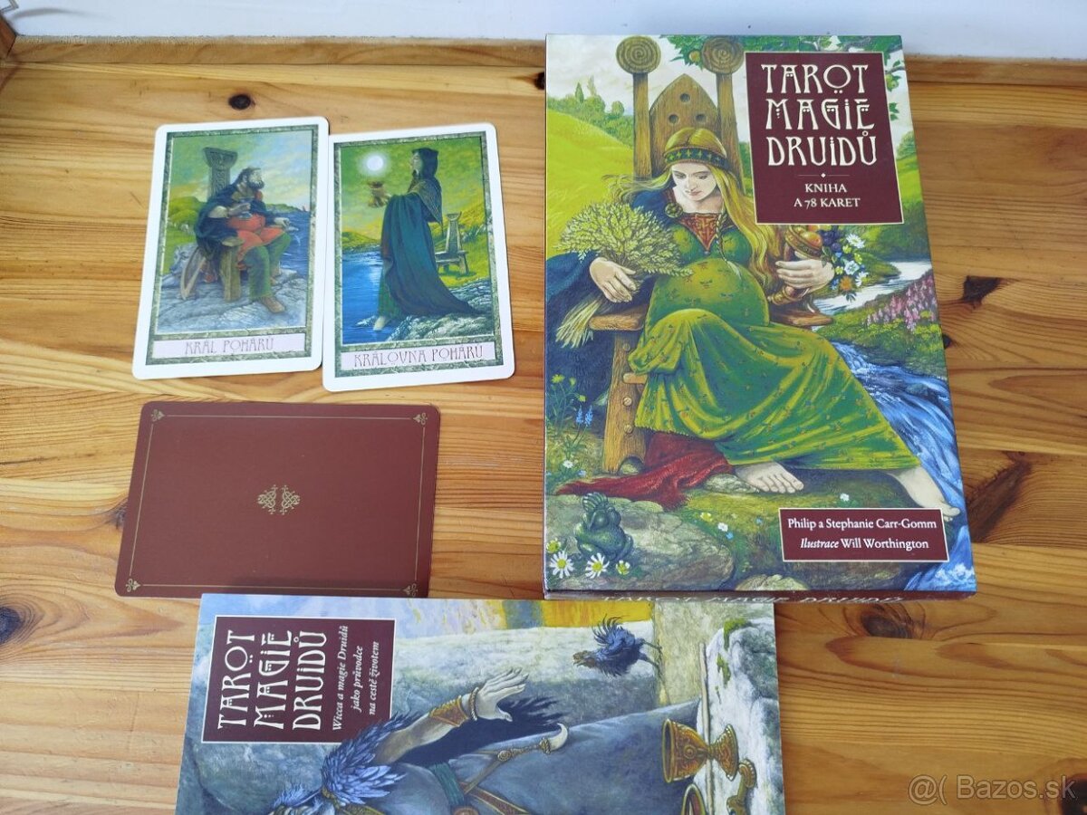 Tarot magie druidu + knižka
