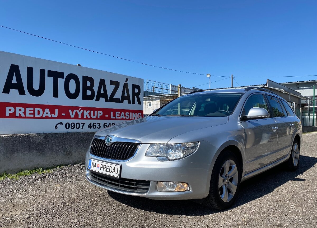 Škoda Superb Combi 2.0 TDi 103kW, rok výroby 28.12.2011