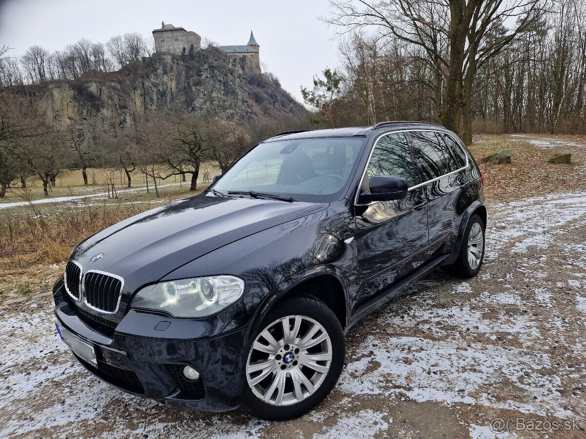 BMW X5 E70 M-paket 3.0 2013 180kw - výměna Piaggio Vespa GTS