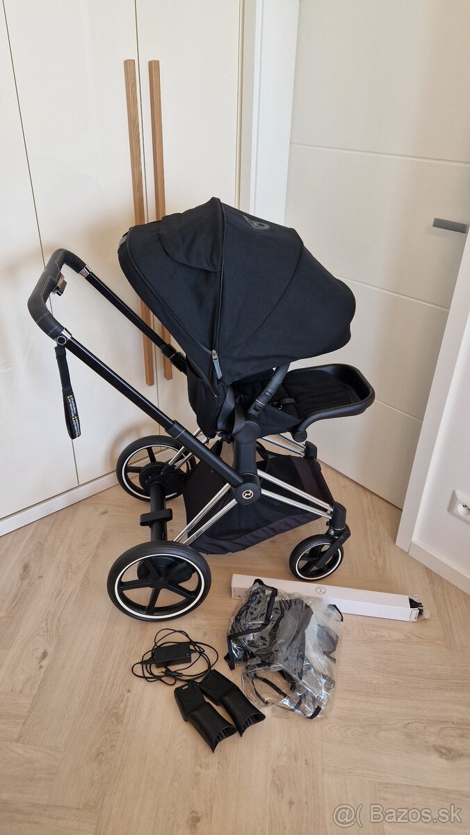 Cybex E-priam 2022 podvozok cybex priam seat pack