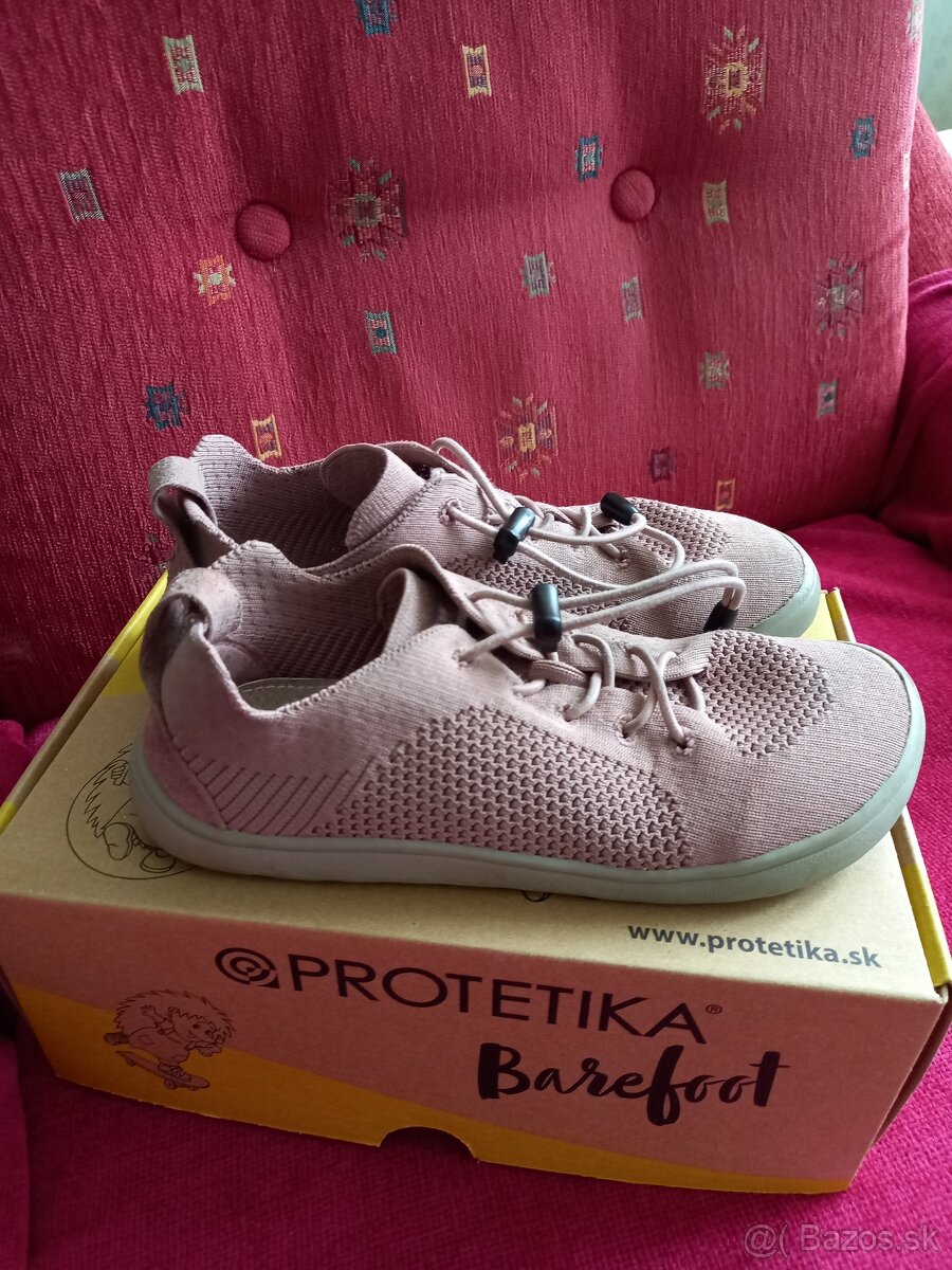 Detská plátená obuv č. 33 Protetika Barefoot