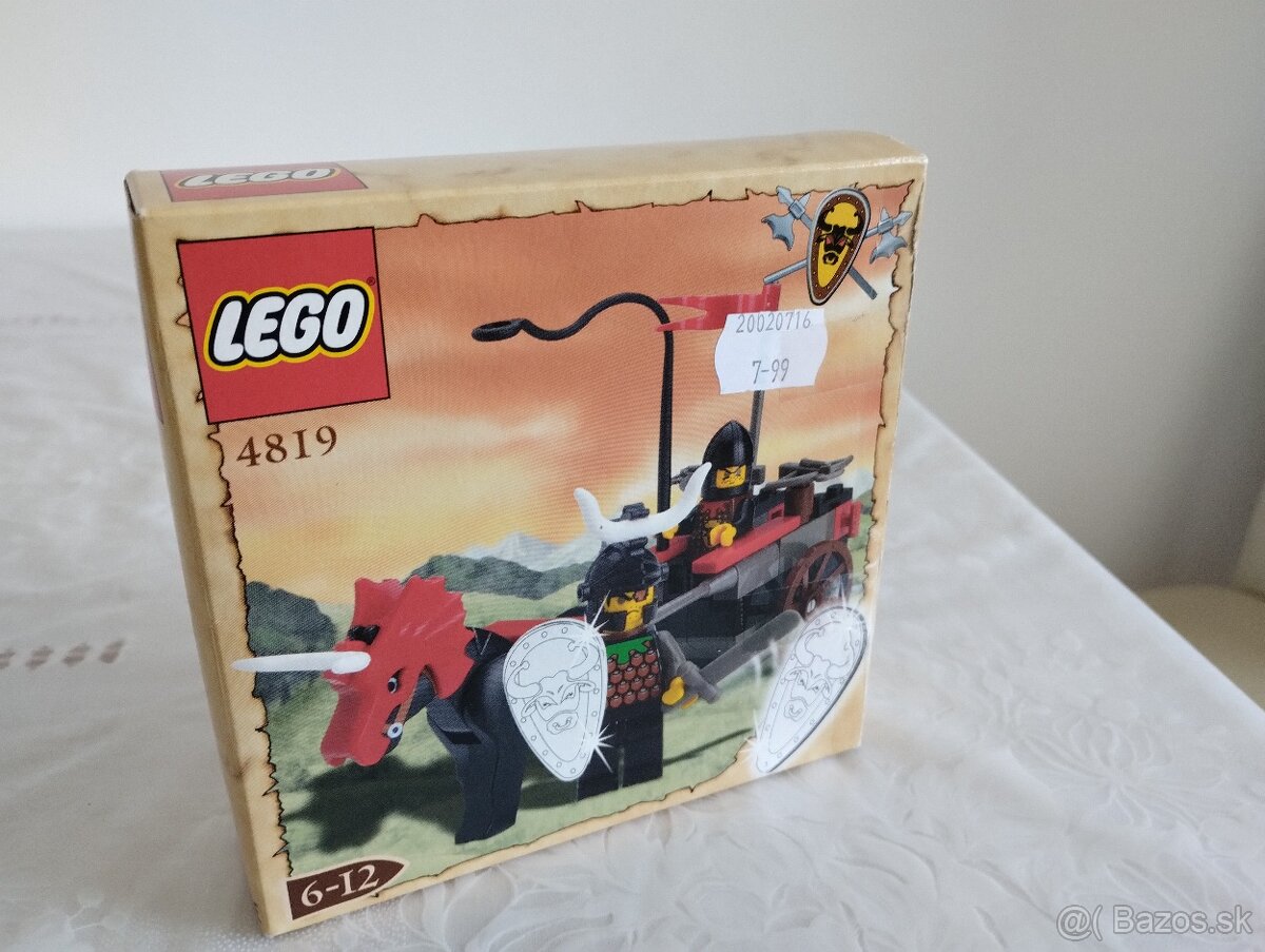 LEGO Castle 4819 Bulls' Attack Wagon (s boxom)