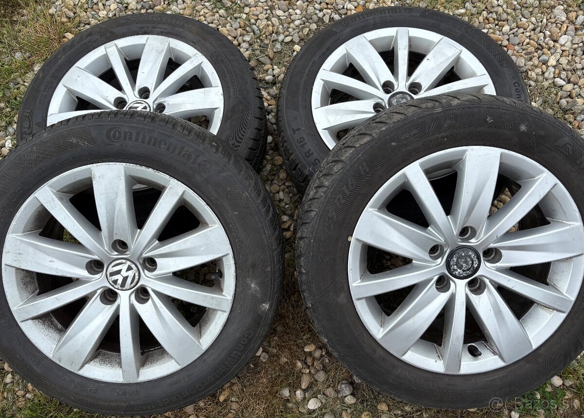 🛞 Disky VW R16 s pneumatikami 205/55