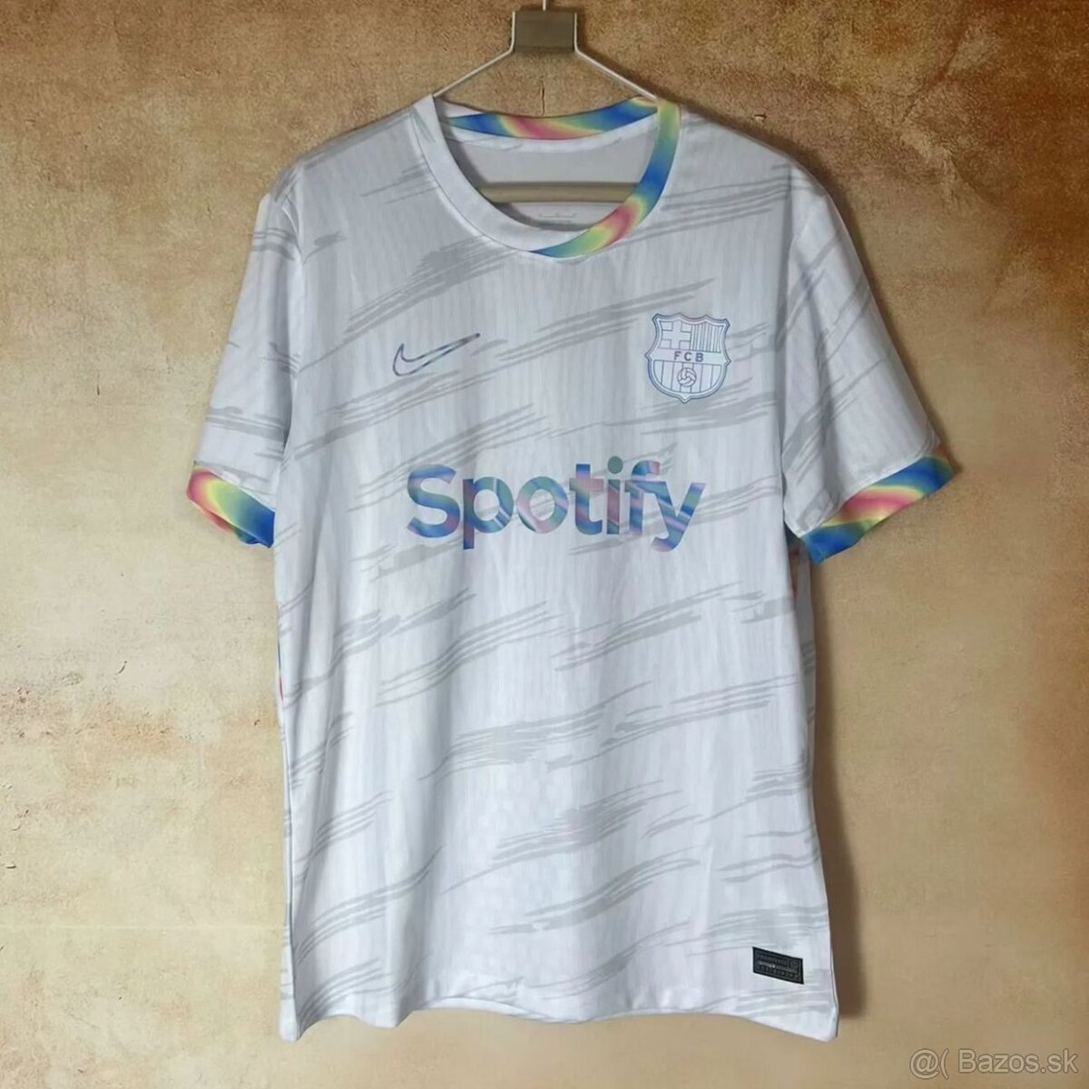 Dres Fc Barcelona Biely