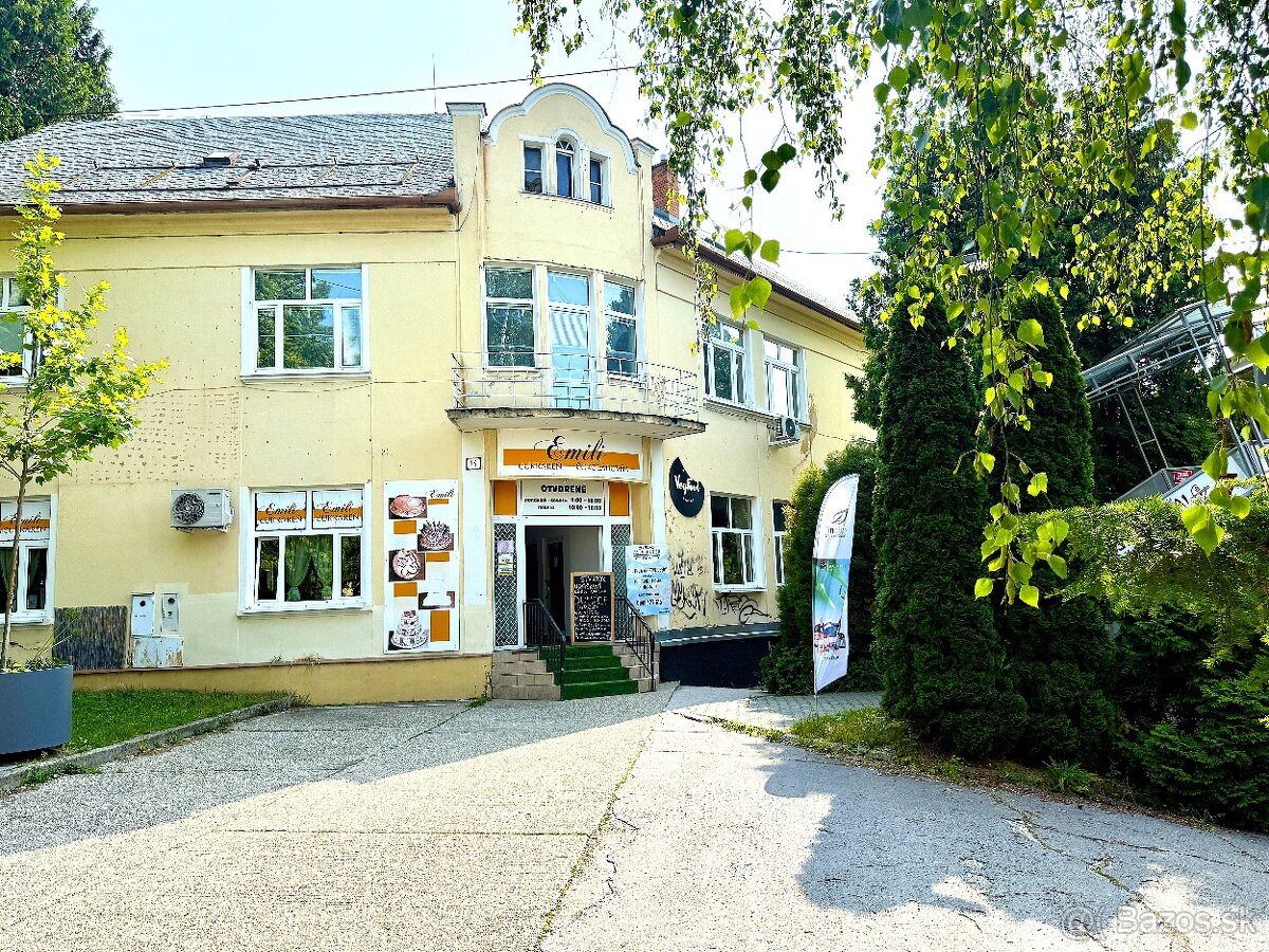 Na predaj polyfunkčná budova v centre Prievidze