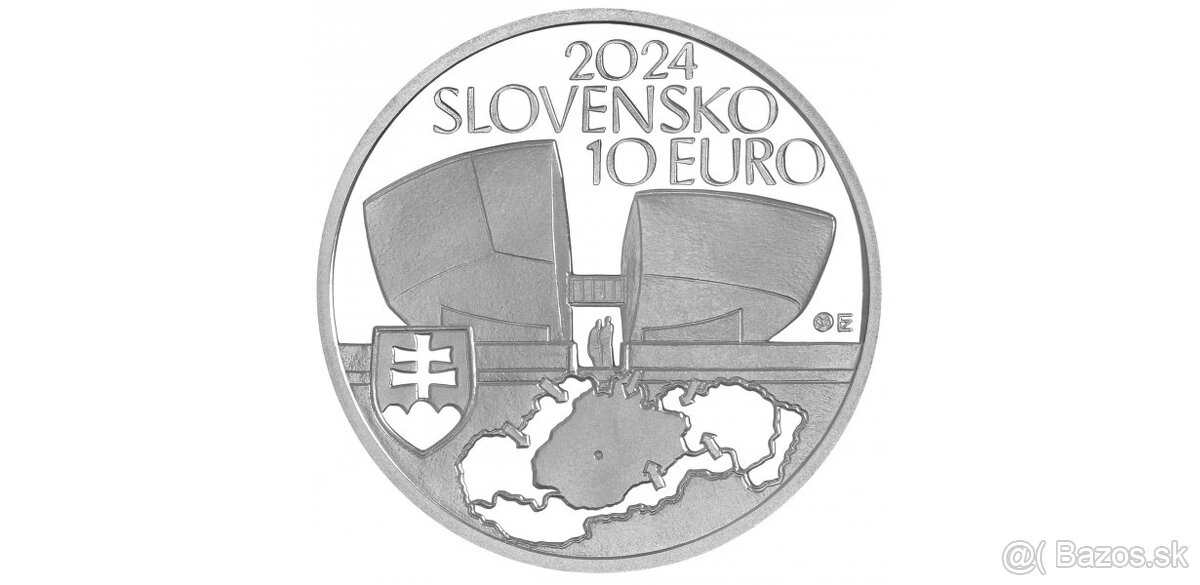 10 Euro 2024 80. výročie SNP Proof