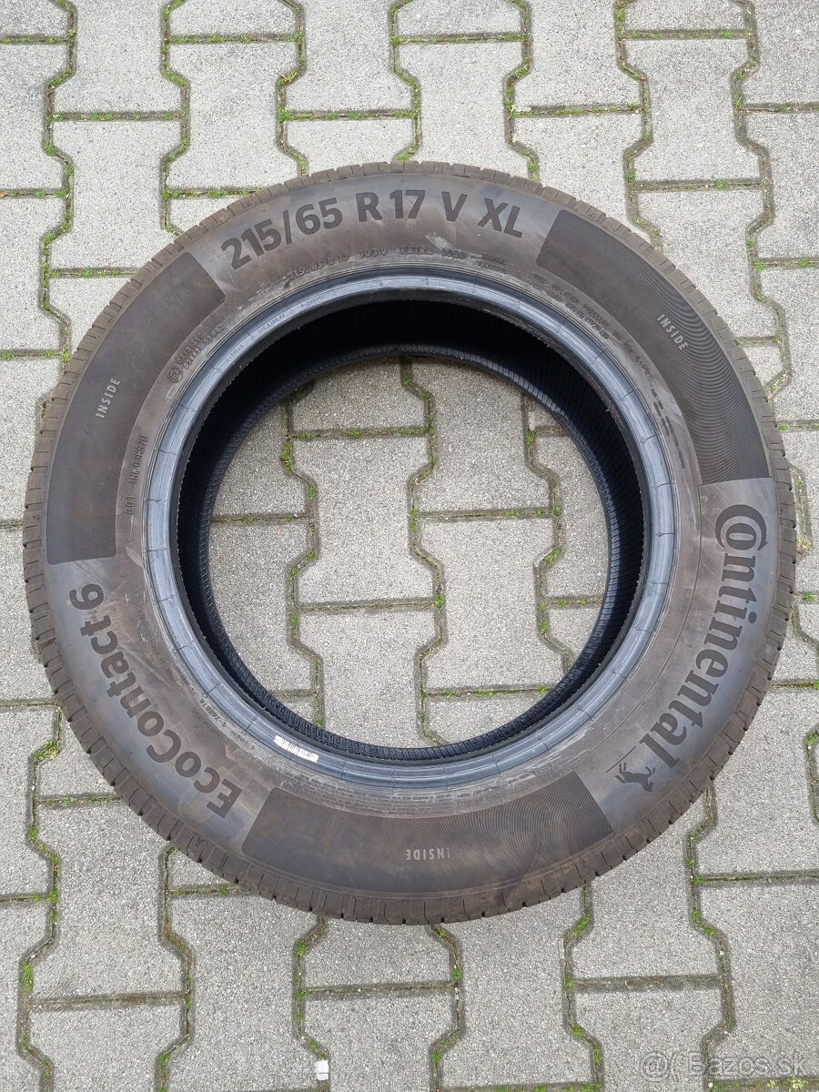 Letne pneumatiky continental 215/65 R17