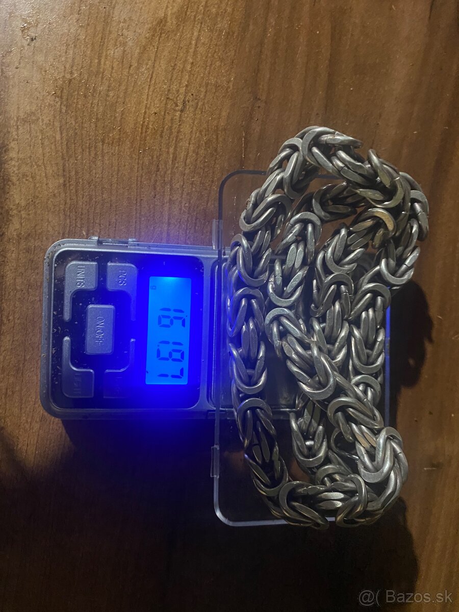 Strieborna retiazka 160g kralovsky vzor