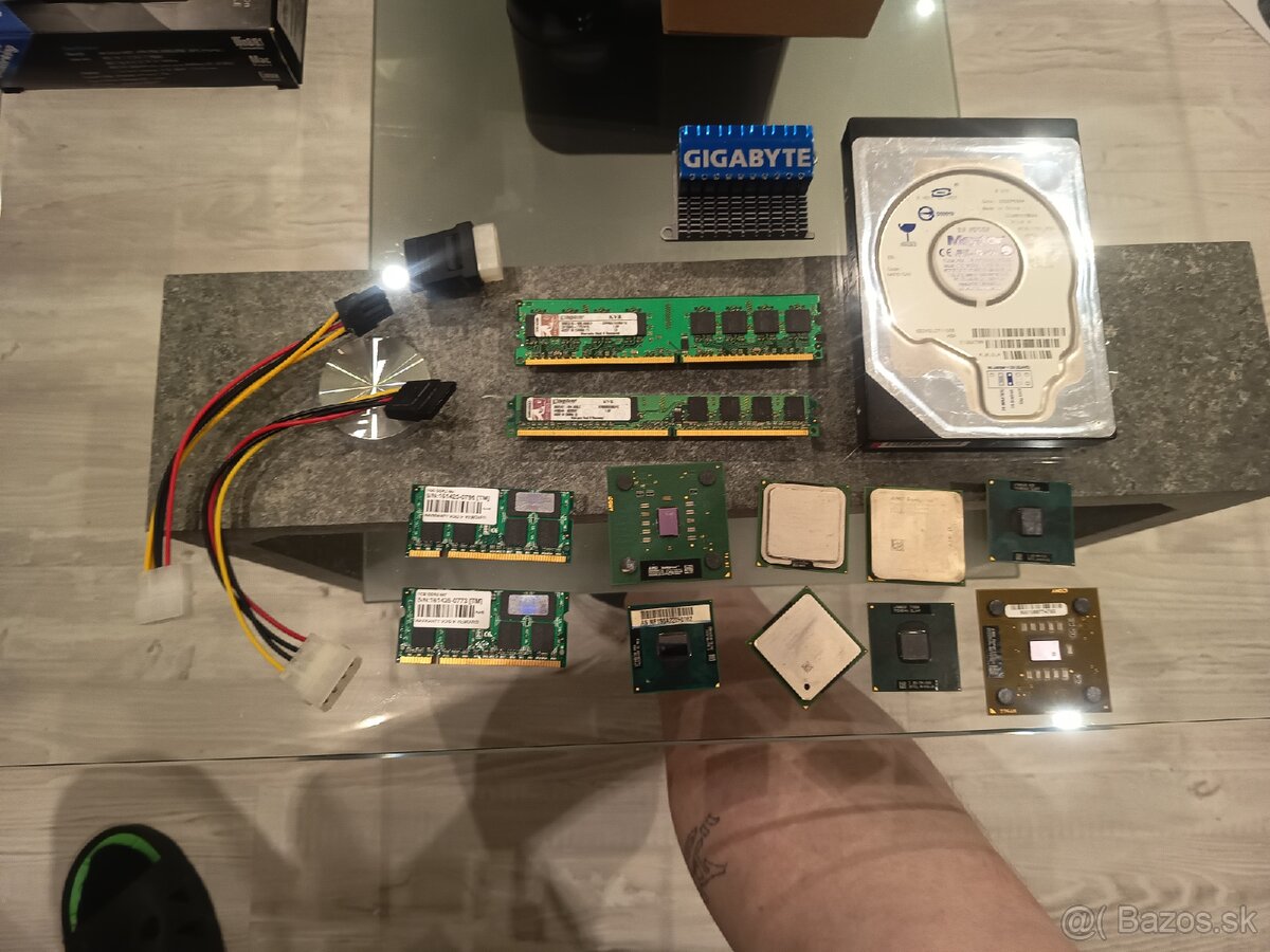 Staré Pc komponenty