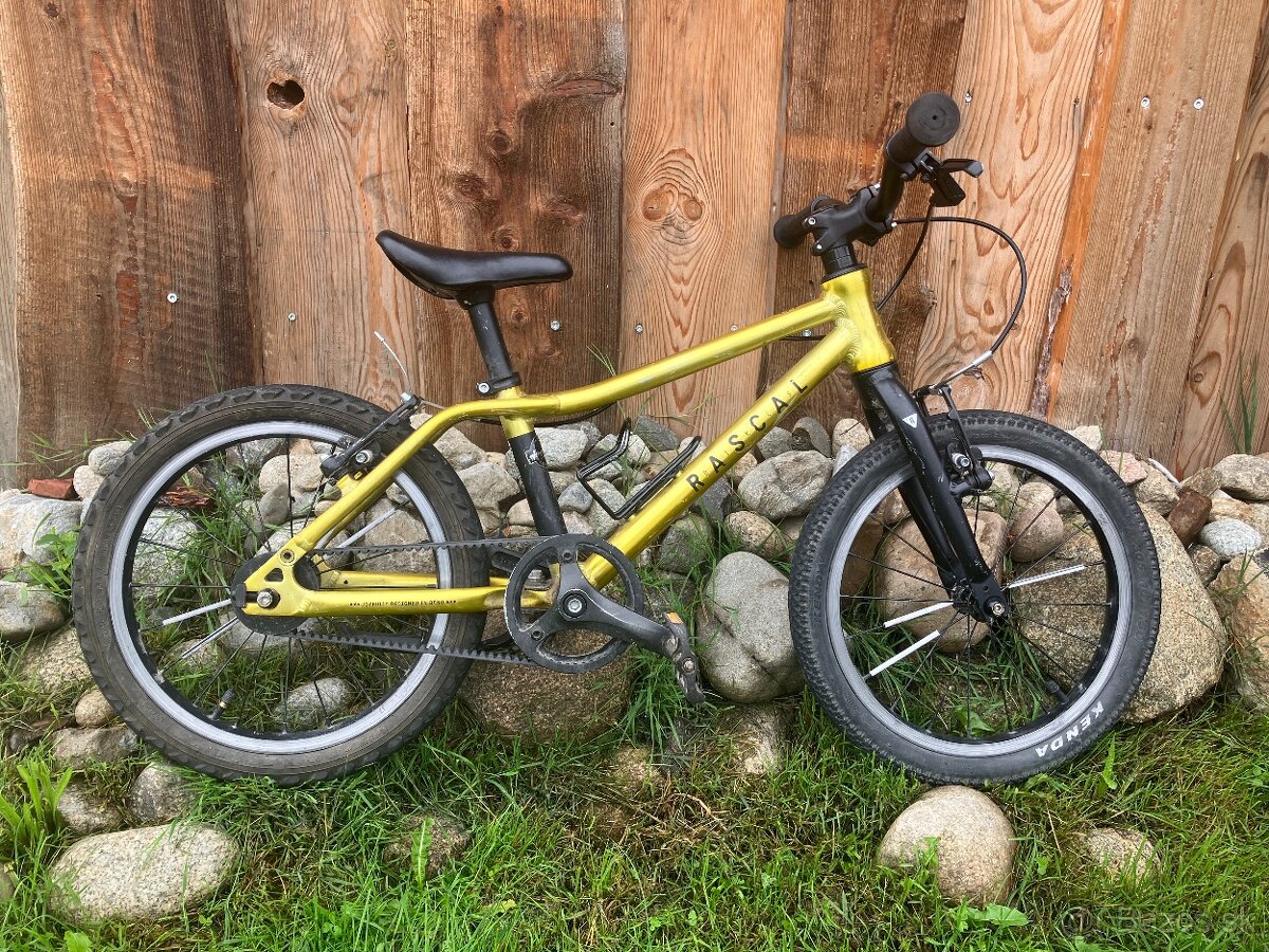 Rascal 16 - lahučký detský bicykel