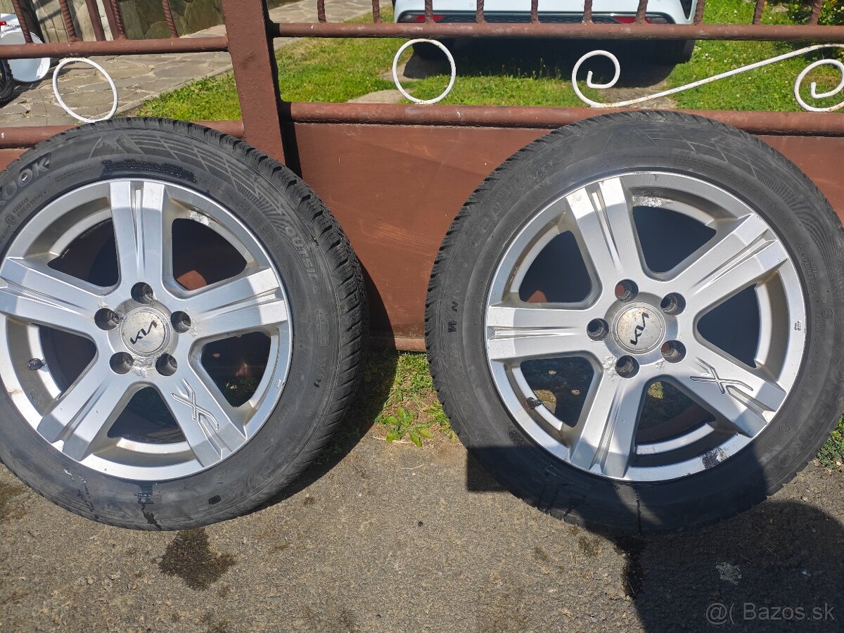 Alu disky so zimnými pneu 205/55/R16
