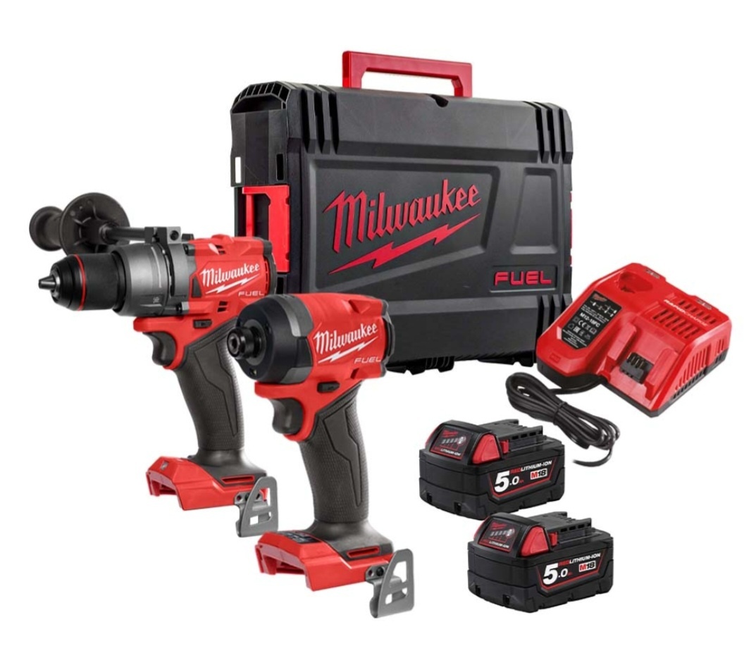 Milwaukee M18 FPP2A3-502X 2-dielna sada bezuhlíkového elektr