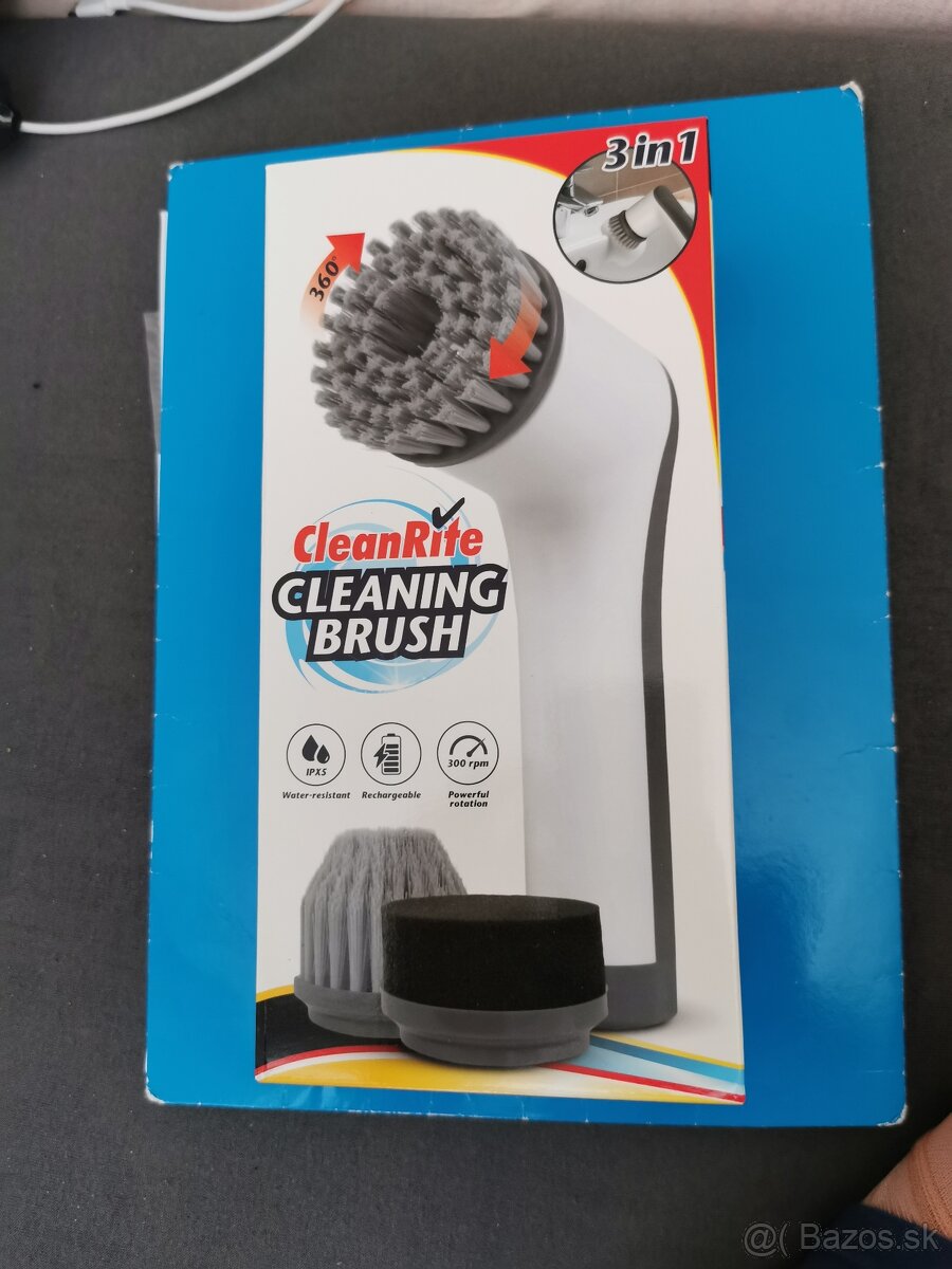 Elektrická nabíjateľná rotačná čistiaca kefa